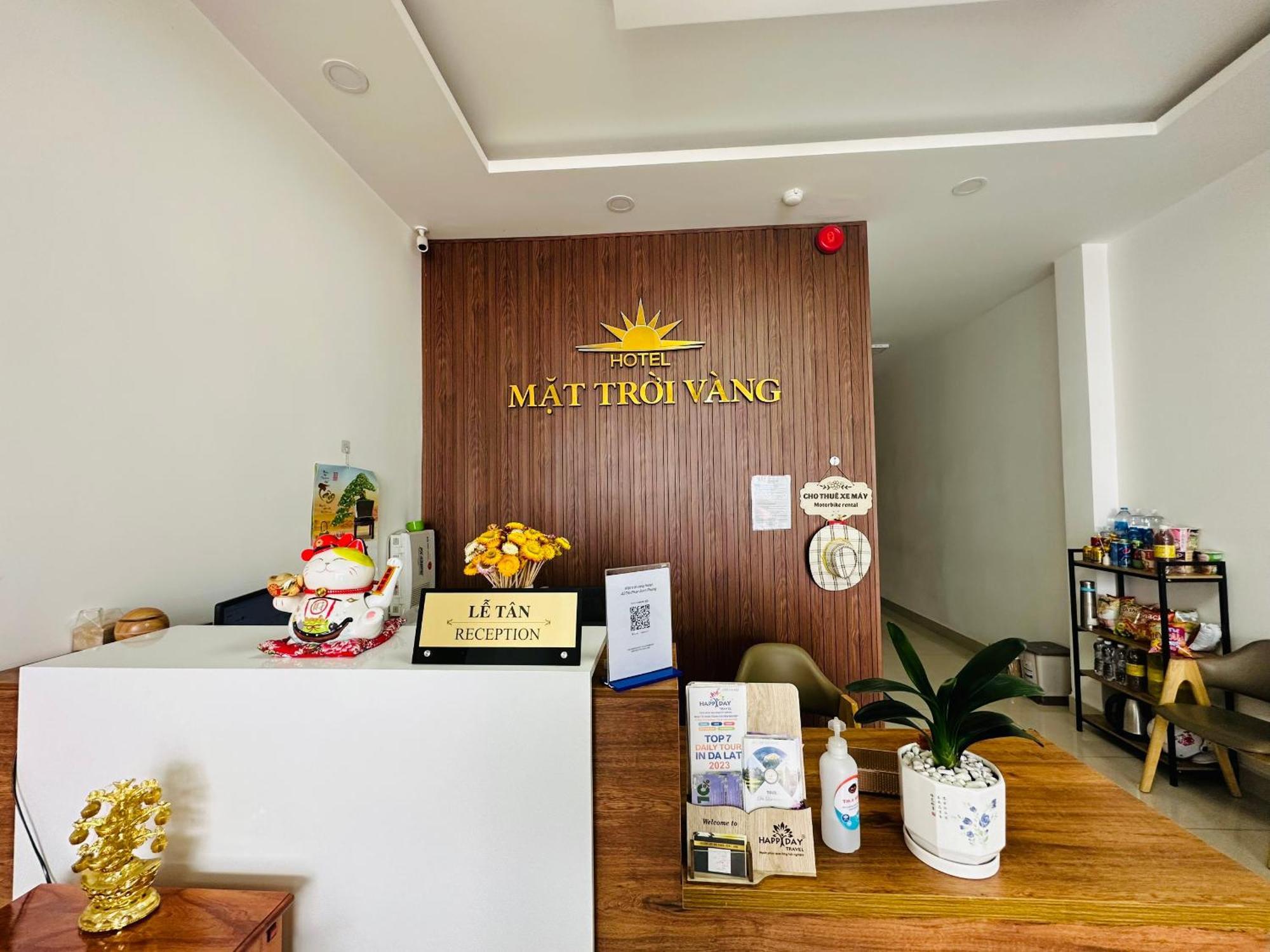 Mat Troi Vang Dalat Hotel Exterior foto